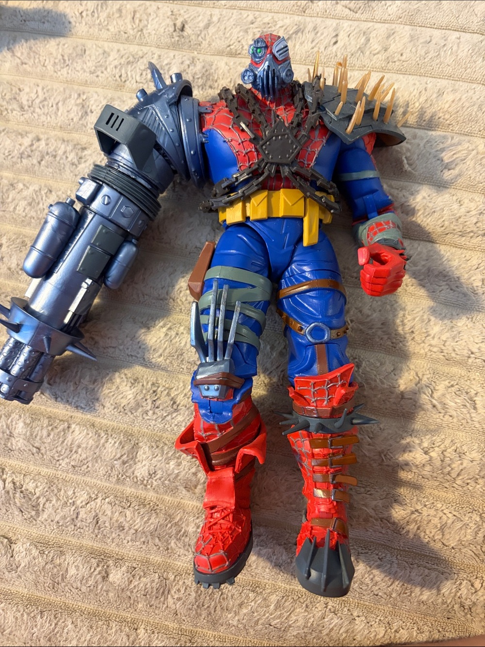 Marvel Legends Across The Spider Verse Deluxe Cyborg Spider Woman 8” Figure